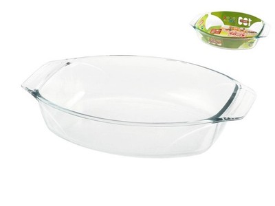 Pyrex Auflaufform 2 L Oval Glas 30x21 Cm