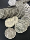 One roll of 50 Mercury Silver Dimes  AU++ (1940’s) Mixed Dates