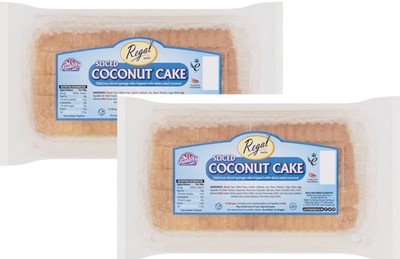 Regal Bakery Kokosnusskuchen mit 10 Scheiben (2er Pack)