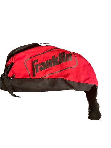 Franklin-branded sports equipment bag Black/Red - Picture 1 of 6
