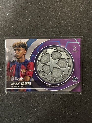 2023-24 Topps UEFA Lamine Yamal Starball Relic #SC-LY (RC)