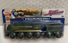 Thomas  Friends Wooden Railway Streamline Emily DFW78 2015 Engine  Tender