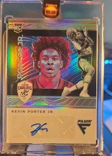 2019-20 Panini Chronicles - Flux Rookie Auto Kevin Porter Jr. #FR-KPJ Silver