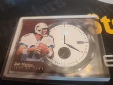 1999 CROWN ROYALE DAN MARINO TEST OF TIME DIE-CUT #9 MIAMI DOLPHINS CLEAN