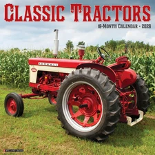 Willow Creek Press,  Classic Tractors 2026 Wall Calendar, 12'' X 12'', 18-Month