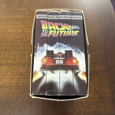 Back to the Future: The Trilogy Limited Edition VHS Box Set 4 Tapes  1990 CIC