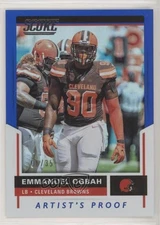 2017 Score Artist's Proof 6/35 Emmanuel Ogbah #310 z7h