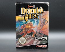Castlevania iii Dracula's Curse PAL B NES CIB Complete Rare Palcom Konami
