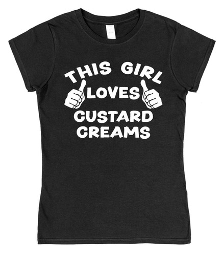 This Guy OR Girl Loves Bourbon Biscuits T-Shirt Unisex für Erwachsene & Kinder UK - Bild 3 von 6