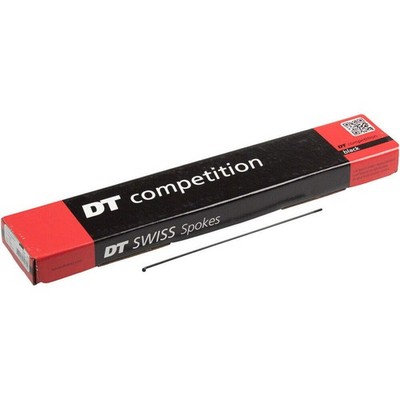 DT Swiss Competition black spokes 14 / 15 g = 2 / 1.8 mm box 100, 274 mm