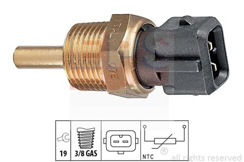 1830144 COOLANT TEMPERATURE SENSOR GAUGE EPS FOR KIA SPORTAGE,OPTIMA,SORENTO II - Picture 2 of 5