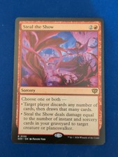 Steal the Show Rare Secrets of Strixhaven 130 MTG Near Mint 2026