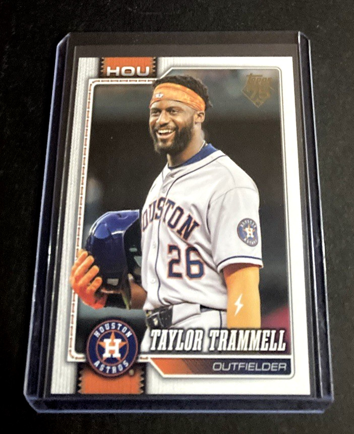 2026 Topps Series 1 Taylor Trammell Golden Mirror SSP #124