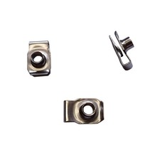 5/16"-18 Stainless Steel U -Style Clip-On Nut,U-Type 5/16"-18SS, Silver