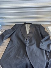 Tux 3 Button Black 42 Top 36x30 Pants