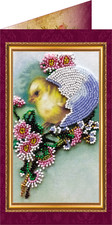 Embroidery Postcard Kit EASTER 2 Craft Gift Set