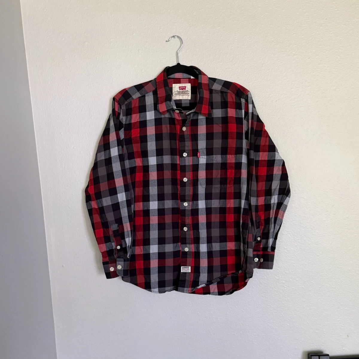 Levi's Red Shirts for Men for sale | eBay