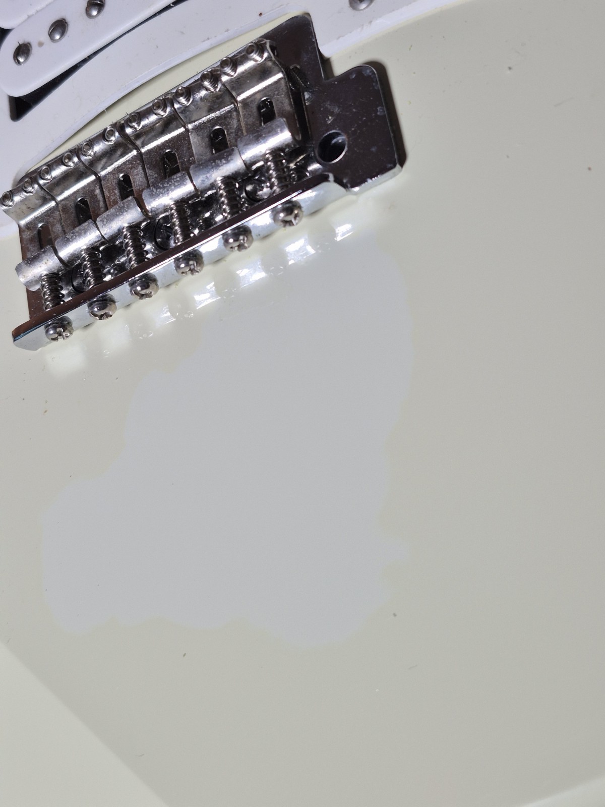 Yamaha Pacifica 112 Electric Guitar Body White Loaded + Bridge + Electronics