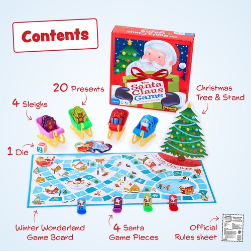 Zobmondo!!: The Santa Claus Game, Christmas Board Game, Kids - Picture 2 of 10
