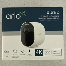 Arlo Ultra 2 Spotlight Camera 4K HDR (white, camera only) Wireless Home Security