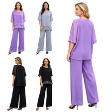 Women Loungewear Dinner Outfits Office Sets Trendy Suit Detail Casual Matching