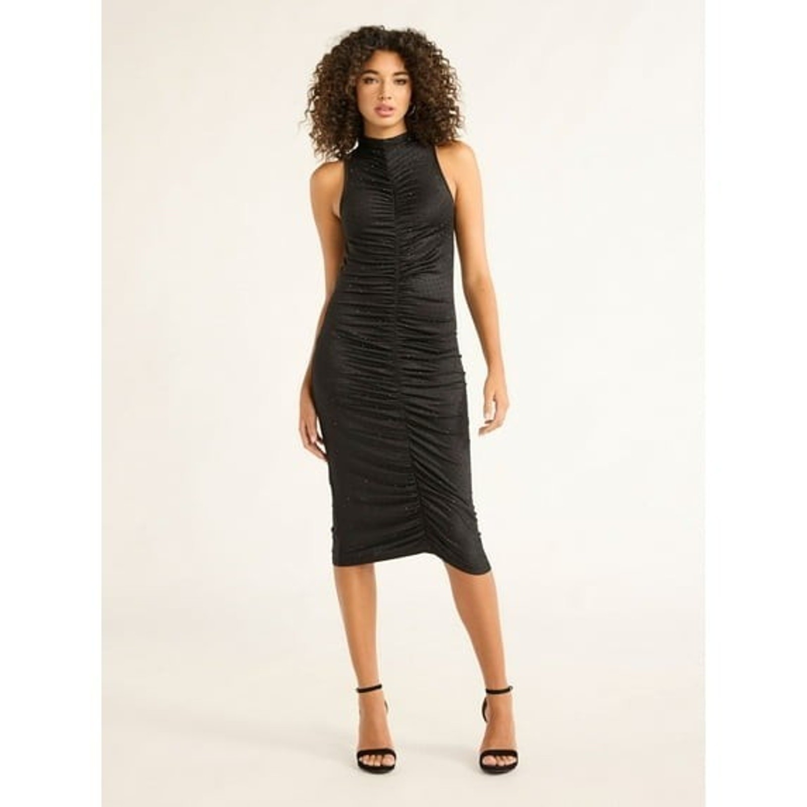 Sofia by Sofia Vergara Women's Halter Midi Dress, Mid-Calf Length, Size XXL (20)