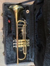 TRUMPET with case and mouthpiece.