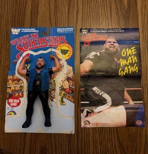 Vintage LJN WWF Wrestling Superstars 1988 One Man ...