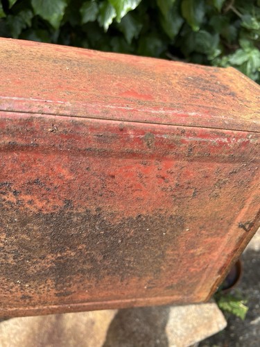3 UNRESTORED Vintage Petrol Fuel Can Brass Lid Cap Garage Prop Classic Motor Car - Picture 12 of 14