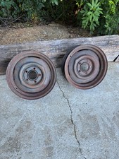 2-14 Stock Steel Wheels Mopar Plymouth Dodge 5 On 4-12