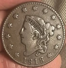 Photo of a 1818-P Large Cent from an eBay listing that sold on Jul 20, 2026