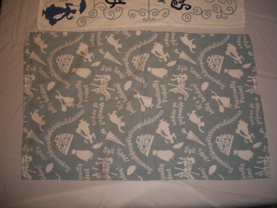 DISNEY MARY POPPINS COTTON DISH TOWELS SET OF 2 - Image 2 of 4