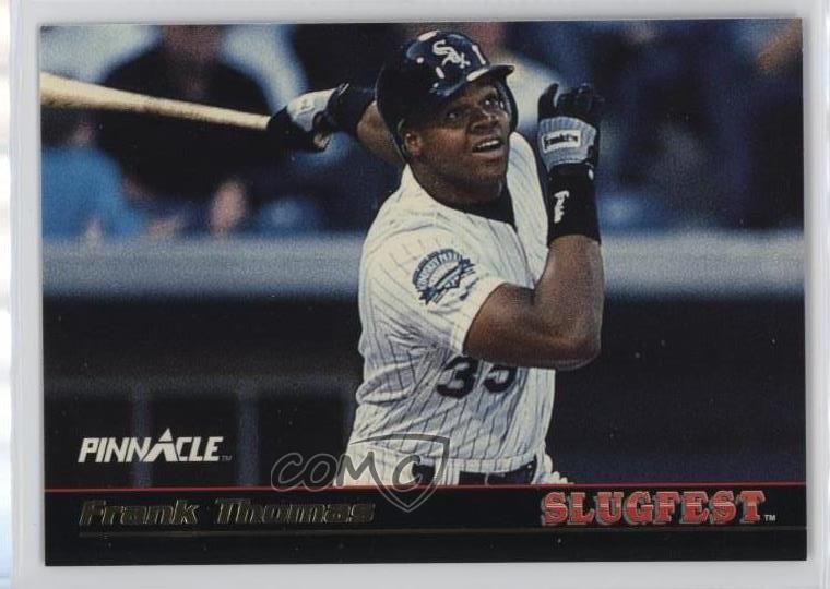 1992 Pinnacle Slugfest Frank Thomas #11 HOF 13ew