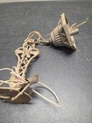 Antique Cast Metal Canopy & Light Part — photo 10