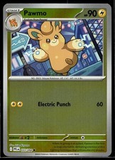 Pawmo 033/094 Common Phantasmal Flames Pokemon Reverse Holo Near Mint B10G10