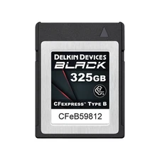 Delkin Devices 325GB BLACK CFexpress Type B Memory Card #600023066
