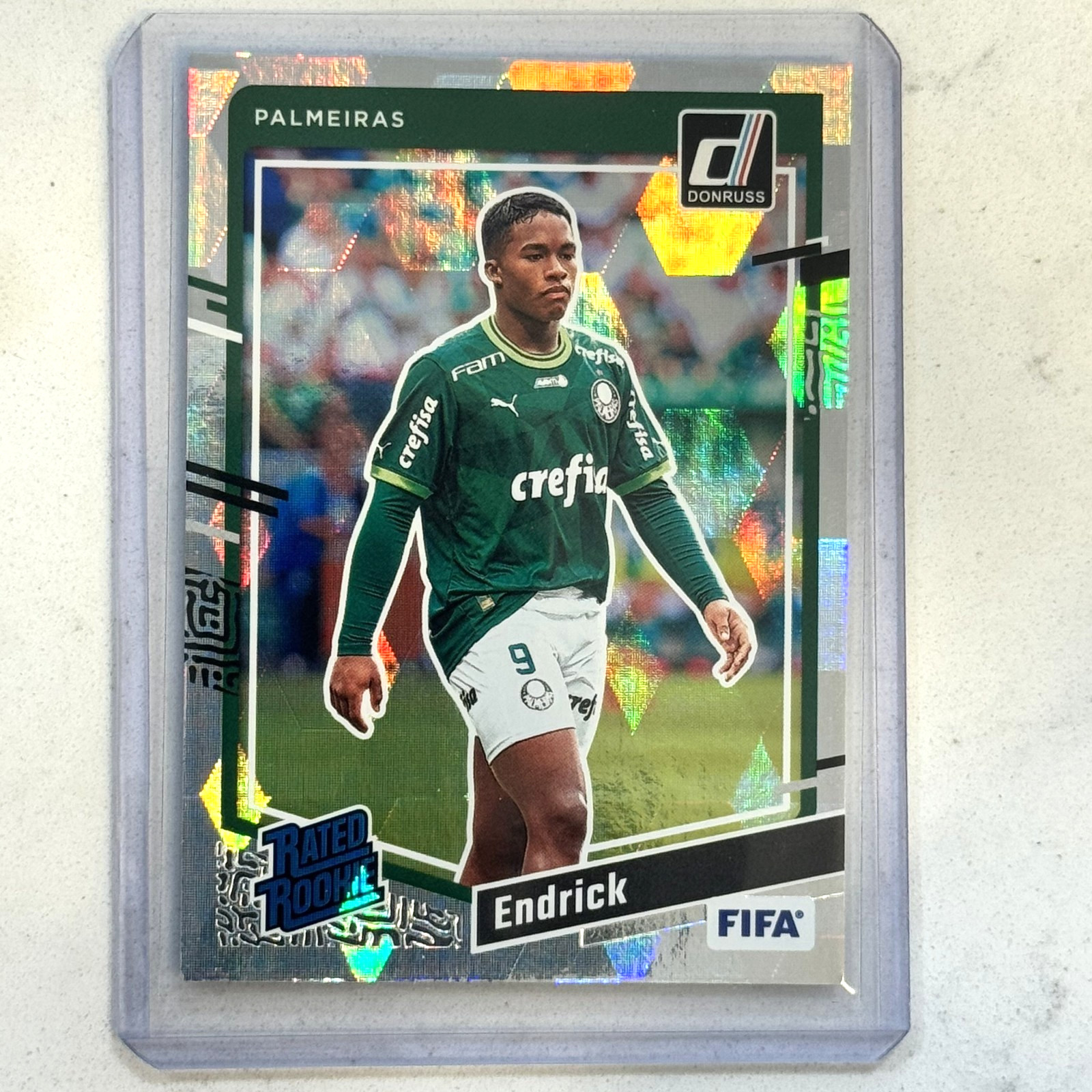 2023 Donruss Soccer #176 ENDRICK Cubic Rated Rookie RC