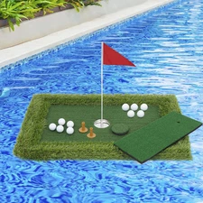Floating Golf Green for Pool,Floating Chipping Green, Funny Pool Golf Game in Po