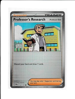 Pokémon TCG - Prismatic Evolutions - Pokéball Pattern Professor's Research - NM
