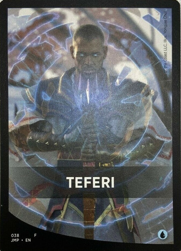 Teferi Theme Card Light Play, English Magic the Gathering MTG Jumpstart - Picture 1 of 1
