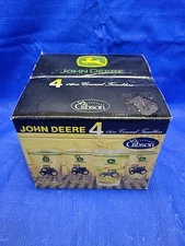 Everyday Gibson John Deere Conical Tumblers/Glasses 16 Oz. SET OF 4 in Box