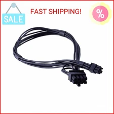 JacobsParts PCI Express Mini 6-pin to 8-pin PCI-e Video Card Power Cable for App