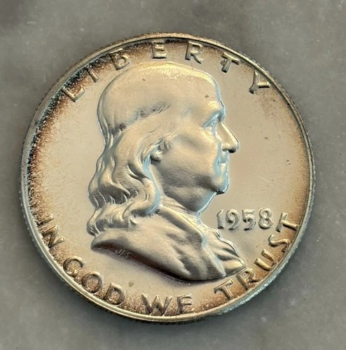 1958-D Franklin Half Dollar - Proof - 90% Silver