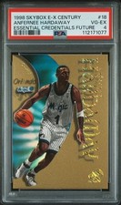 1998 Skybox E-X #18 Anfernee Hardaway Essential Credentials Future /73 PSA 4