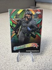 2025 Topps Chrome Logofractor Junior Caminero #FS-18 Future Stars Logofractor