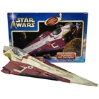 Star Wars Attack Of The Clones Obi-Wan Kenobi's Jedi Starfighter 2002 *Open Box*