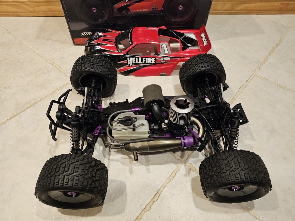 HPI Racing Hellfire #10501 Nitro RTR 1/8 Scale | eBay
