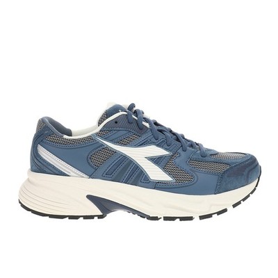 diadora Mythos Star Pigskin Running  Mens Blue Sneakers Athletic Shoes 181245-60