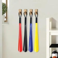 Extra Long Plastic Shoe Horn   Spoon Shape, 18.11 in, Flexible