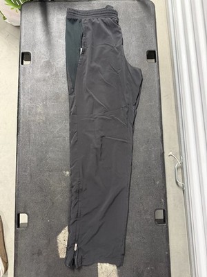 Adidas x Porsche Design Men's Black Athletic Track Pants with Zippered Pockets